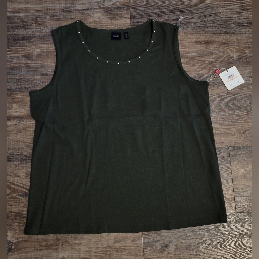 Rafaella tank top women's size 2X